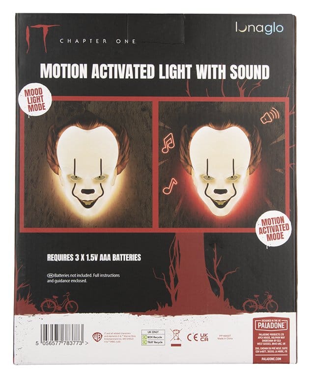 Es Leuchte Pennywise Mask Motion Sensor