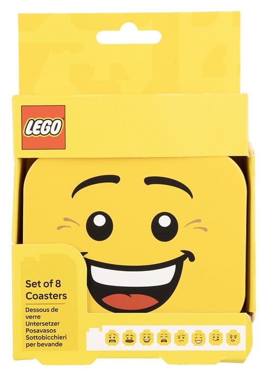 Lego Karten Untersetzer 8er-Pack