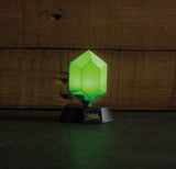 Legend of Zelda 3D Grüner Rubin Lampe