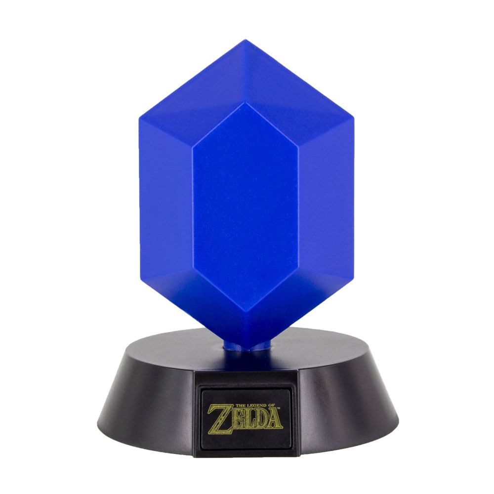 The Legend of Zelda 3D Icon Blue Rupee Lampe
