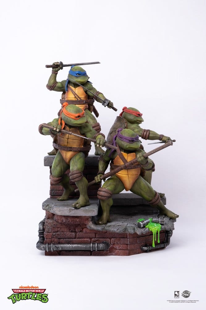 Teenage Mutant Ninja Turtles Movie Diorama 1/6 Statue