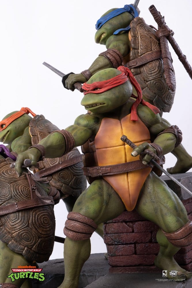 Teenage Mutant Ninja Turtles Movie Diorama 1/6 Statue