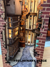 Harry Potter Winkelgasse Tiny Adventures Book Nook Mini-Diorama