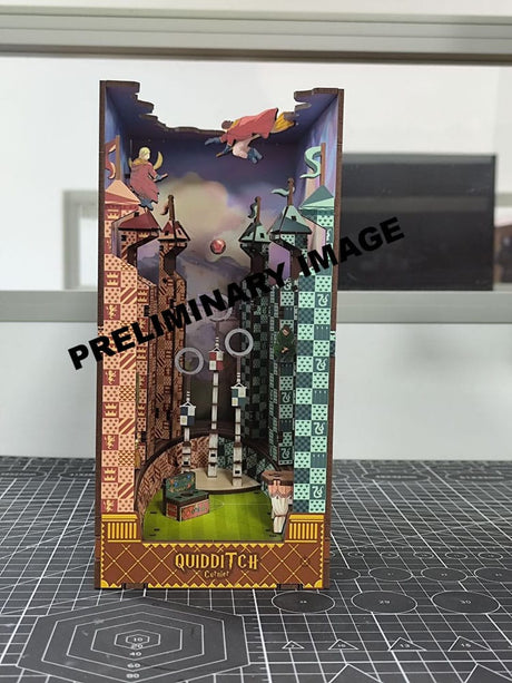 Harry Potter Quidditchfeld Tiny Adventures Book Nook Mini-Diorama