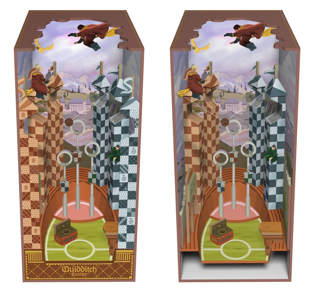 Harry Potter Quidditchfeld Tiny Adventures Book Nook Mini-Diorama