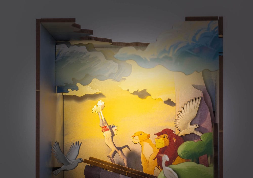Disney Der König der Löwen Tiny Adventures Book Nook Mini-Diorama