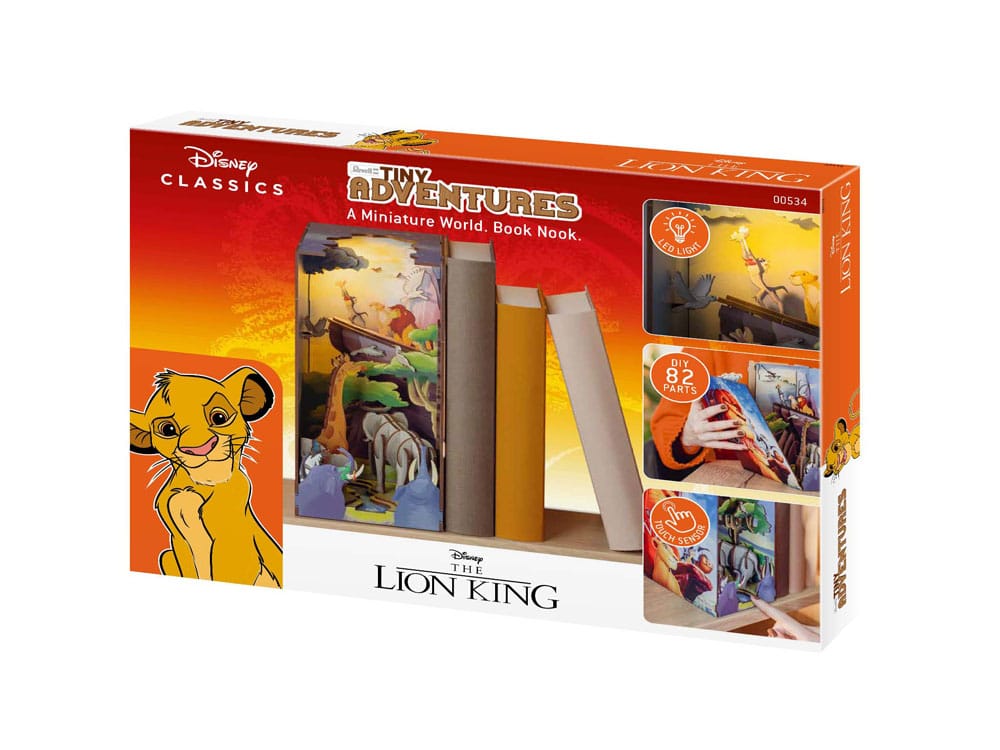 Disney Der König der Löwen Tiny Adventures Book Nook Mini-Diorama