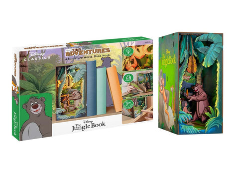 Disney Das Dschungelbuch Tiny Adventures Book Nook Mini-Diorama