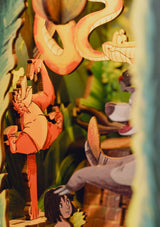 Disney Das Dschungelbuch Tiny Adventures Book Nook Mini-Diorama