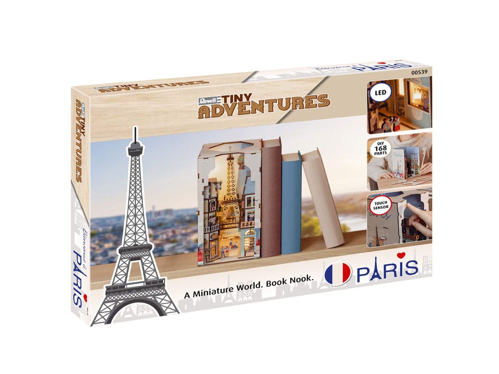Paris Tiny Adventures Book Nook Mini-Diorama