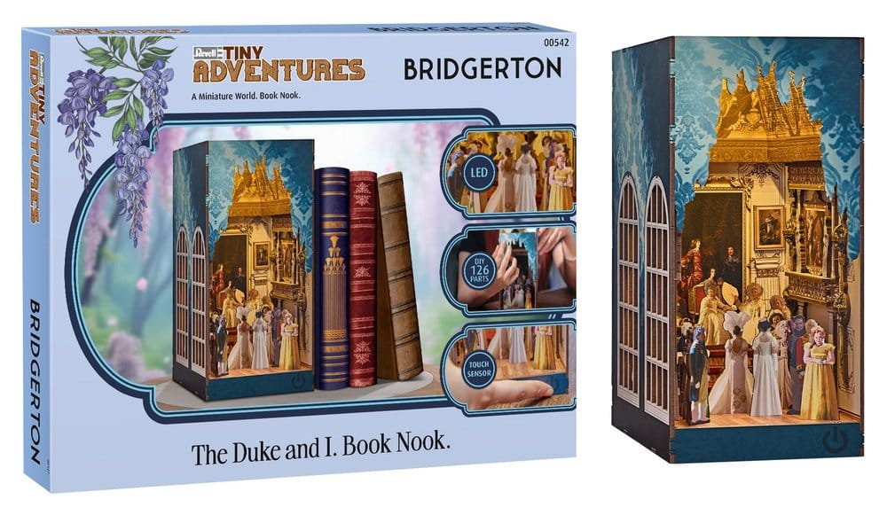 Bridgerton The Duke and I Tiny Adventures Book Nook Mini-Diorama