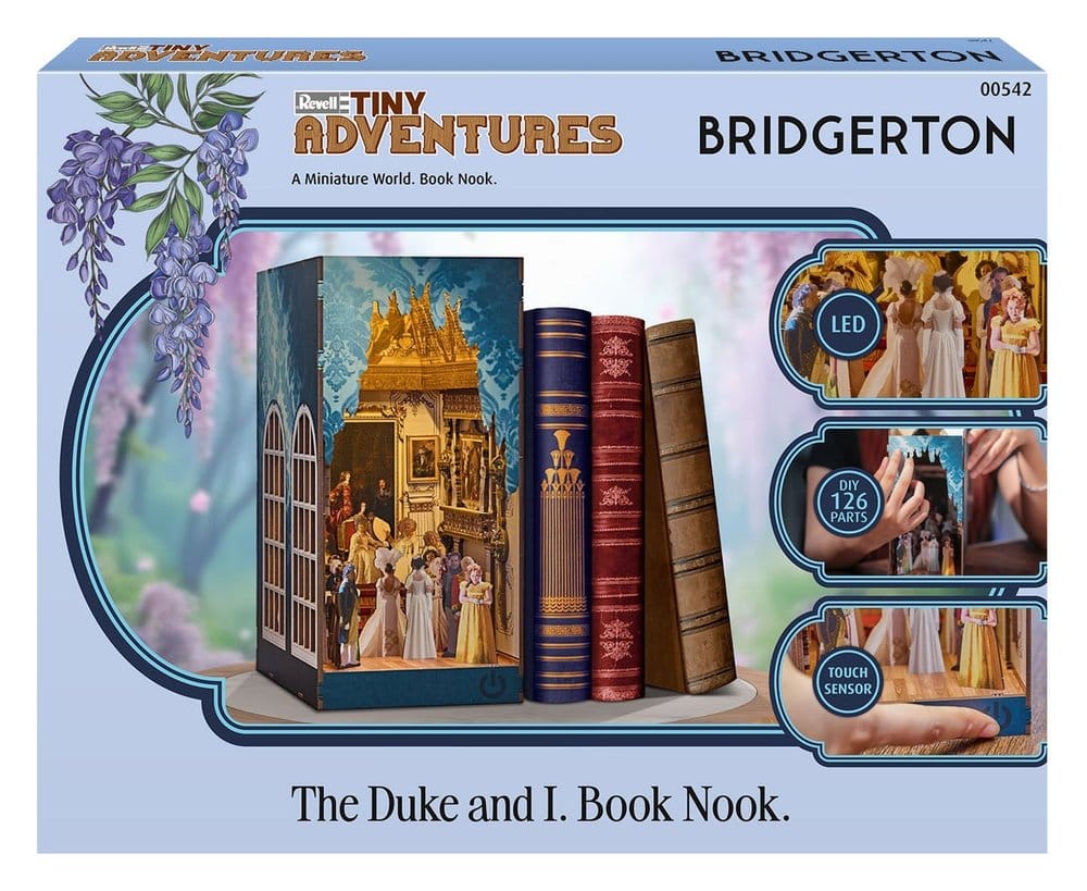 Bridgerton The Duke and I Tiny Adventures Book Nook Mini-Diorama
