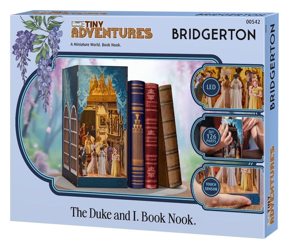 Bridgerton The Duke and I Tiny Adventures Book Nook Mini-Diorama
