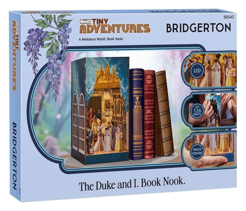 Bridgerton The Duke and I Tiny Adventures Book Nook Mini-Diorama