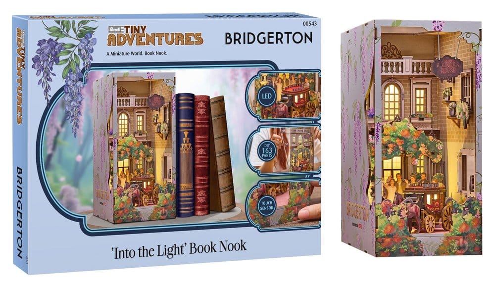Bridgerton Into the Light Tiny Adventures Book Nook Mini-Diorama