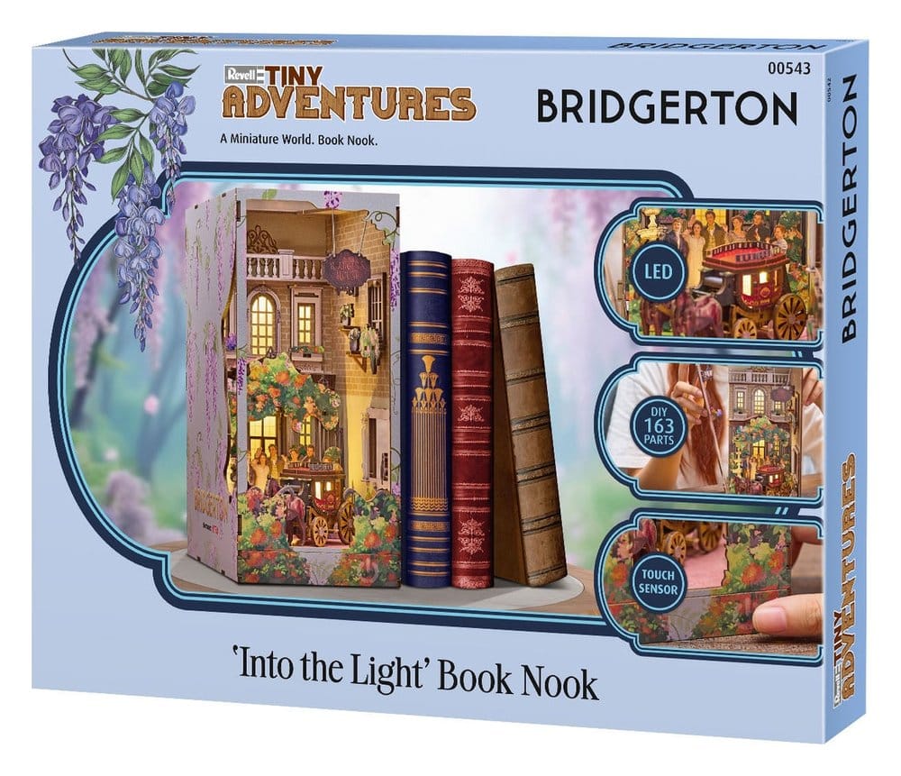 Bridgerton Into the Light Tiny Adventures Book Nook Mini-Diorama
