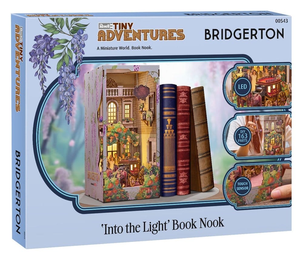 Bridgerton Into the Light Tiny Adventures Book Nook Mini-Diorama