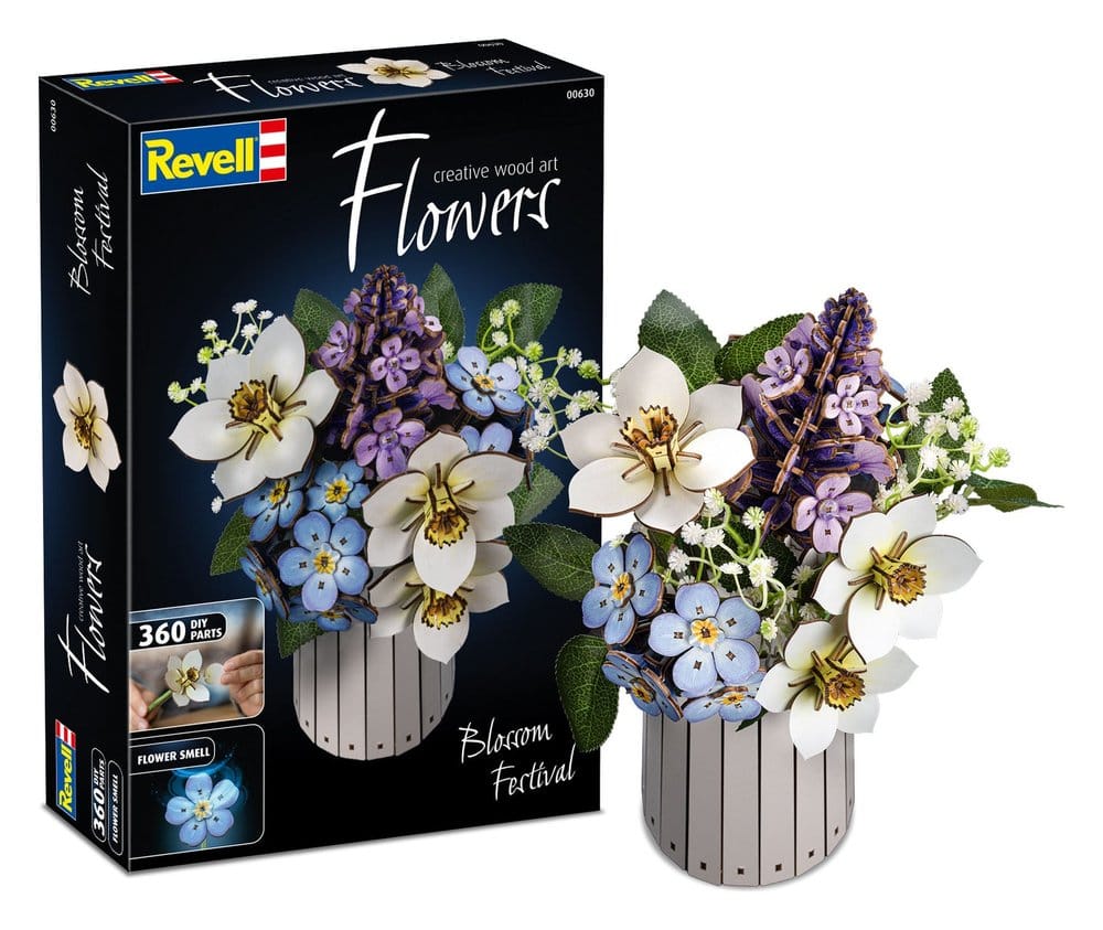 Revell Flowers Blossom Festival Holzblumen