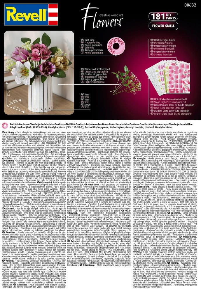Revell Flowers Flower Garden Holzblumen