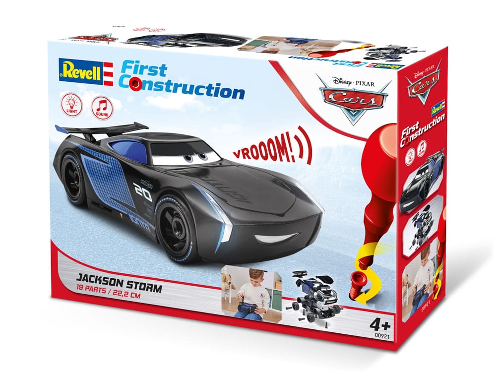 Cars Jackson Storm First Construction Bauset