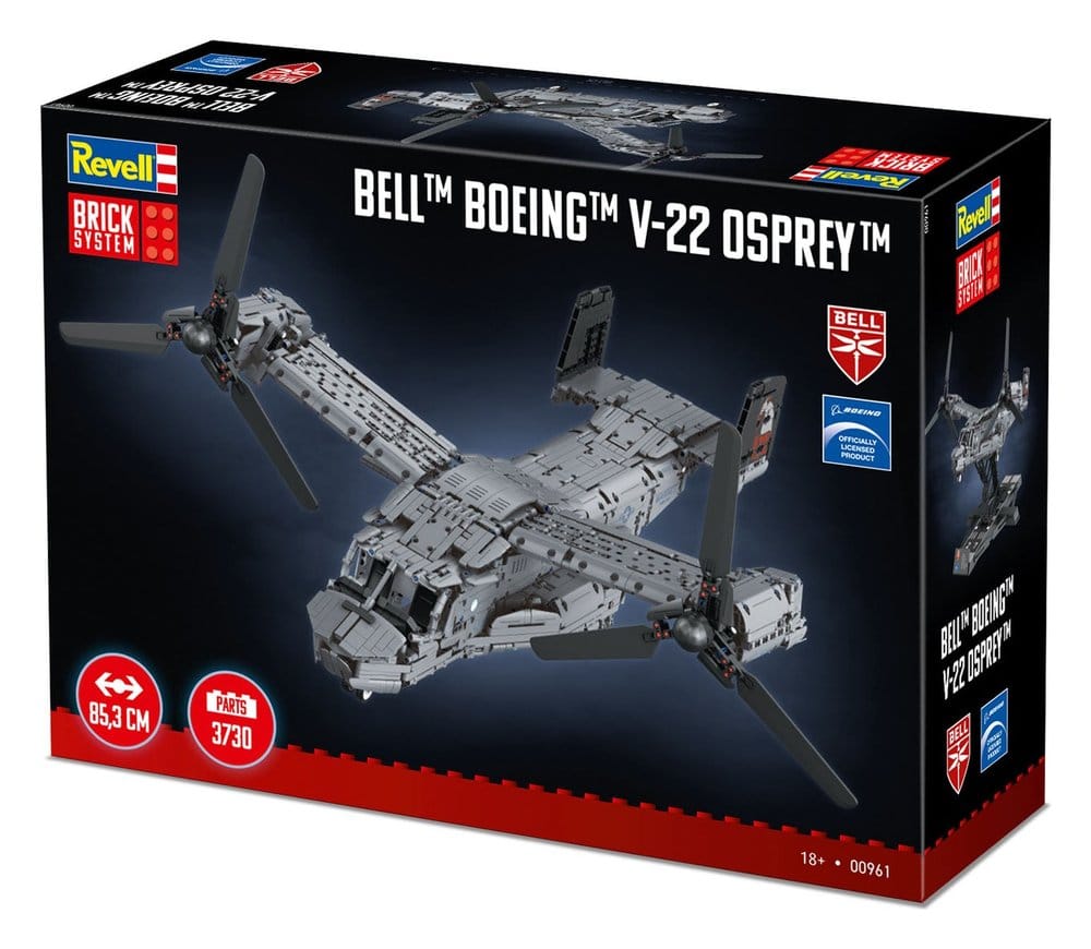 Bell Boeing V-22 Osprey Brick System Klemmbaustein Set