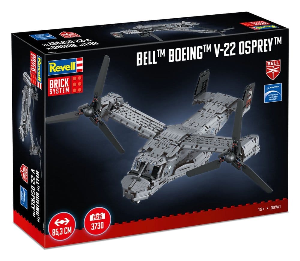 Bell Boeing V-22 Osprey Brick System Klemmbaustein Set