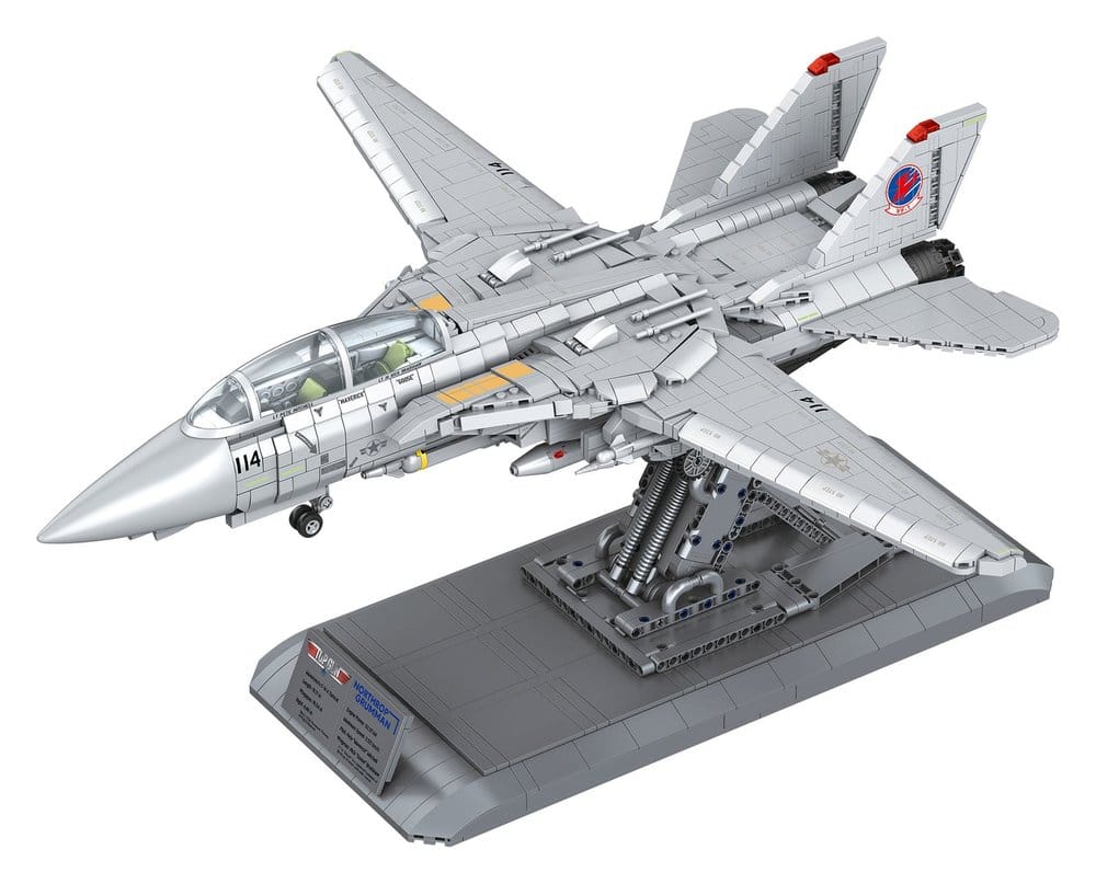 Top Gun Maverick's F-14A Tomcat Brick System Klemmbaustein Set