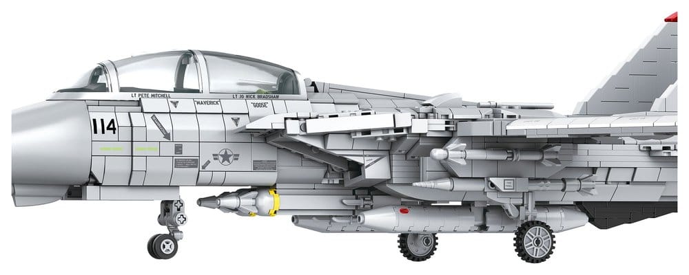 Top Gun Maverick's F-14A Tomcat Brick System Klemmbaustein Set