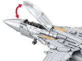 Top Gun Maverick's F-14A Tomcat Brick System Klemmbaustein Set