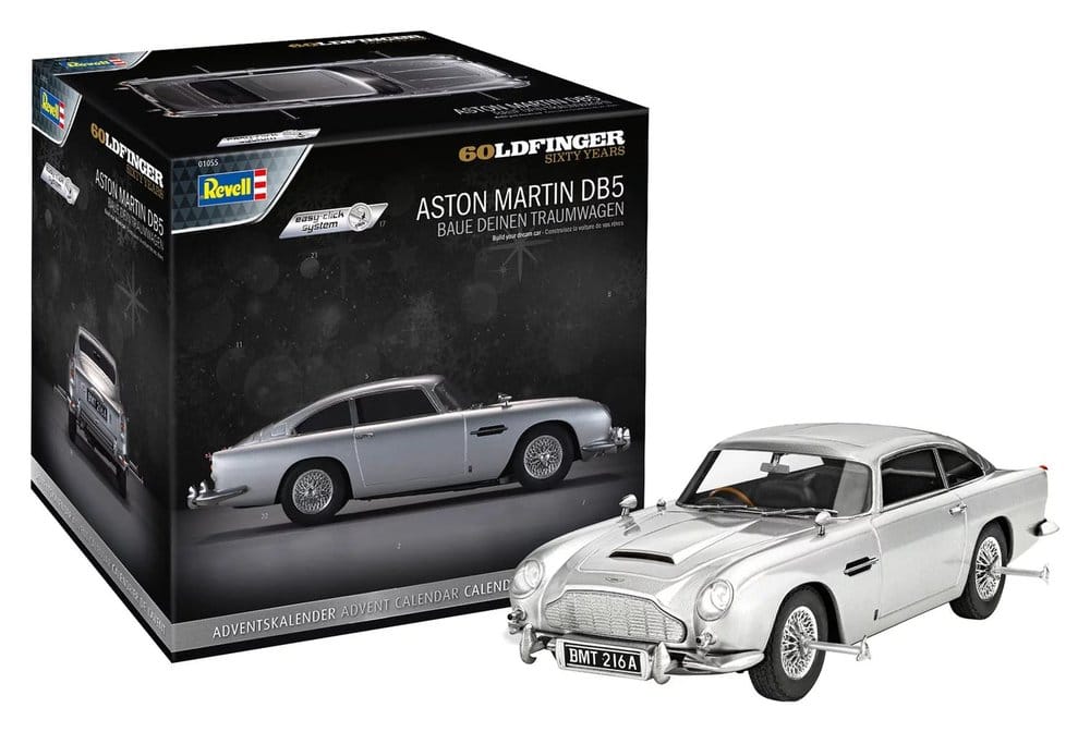 James Bond Aston Martin DB5 Revell Adventskalender Modellbausatz