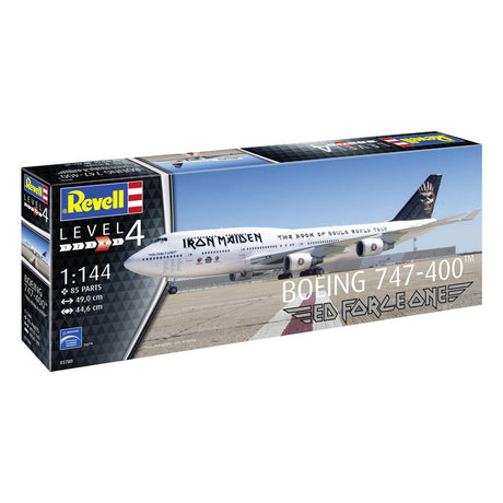Iron Maiden Boeing 747-400 "Ed Force One" 1/144 Modellbausatz
