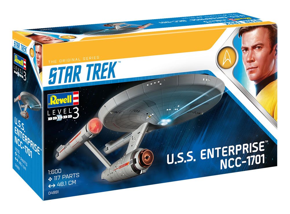 Star Trek TOS U.S.S. Enterprise NCC-1701 1/600 Modellbausatz