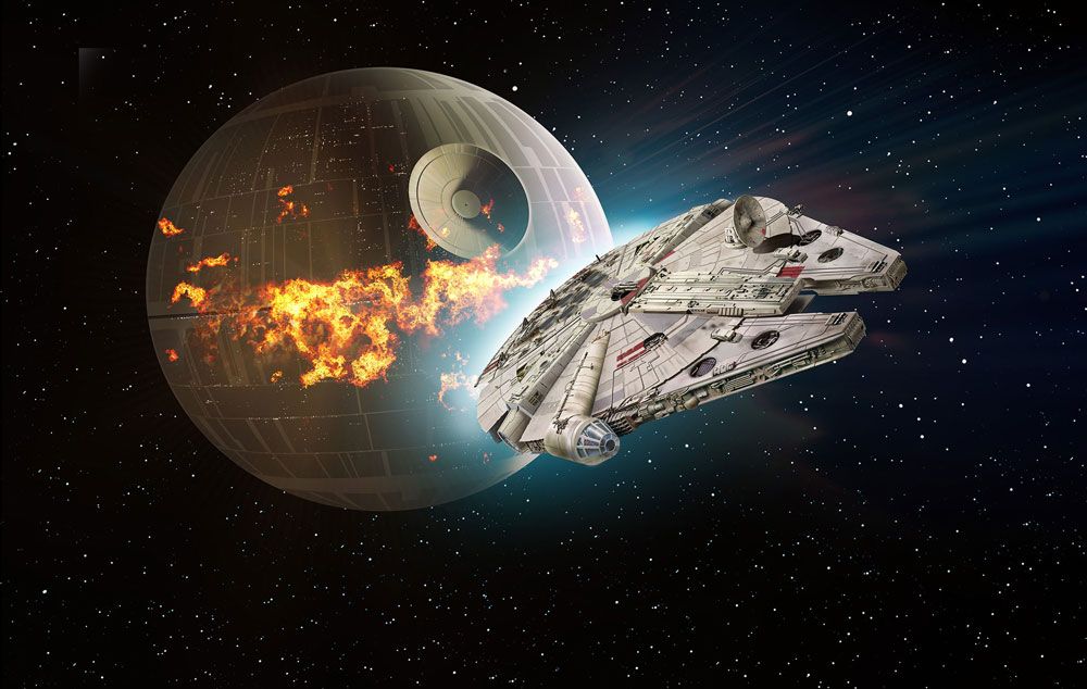 Star Wars Millennium Falcon 1/72 Modellbausatz