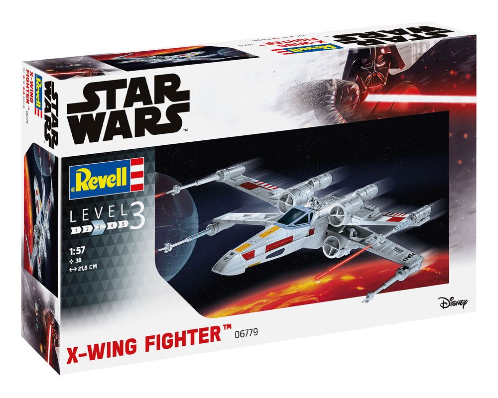 Star Wars X-wing Fighter 1/57 Modellbausatz