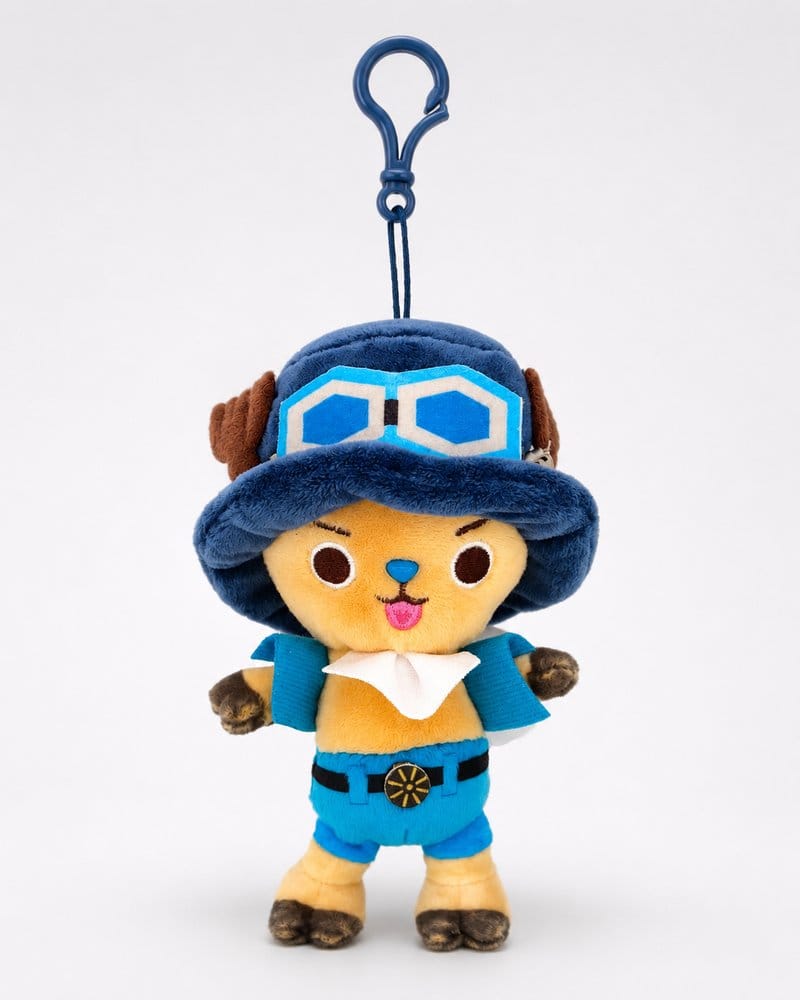 One Piece Chopper x Sabo Plüsch Schlüsselanhänger