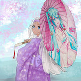 Hatsune Miku Miku Sonnenschirm