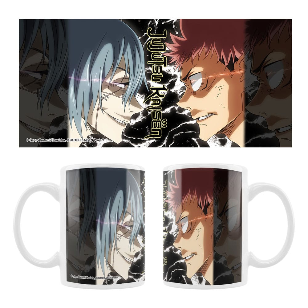 Jujutsu Kaisen Mahito Vs. Itadori Keramiktasse