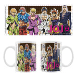 JoJo´s Bizarre Adventure Part 5 Golden Wind Main Characters Keramiktasse