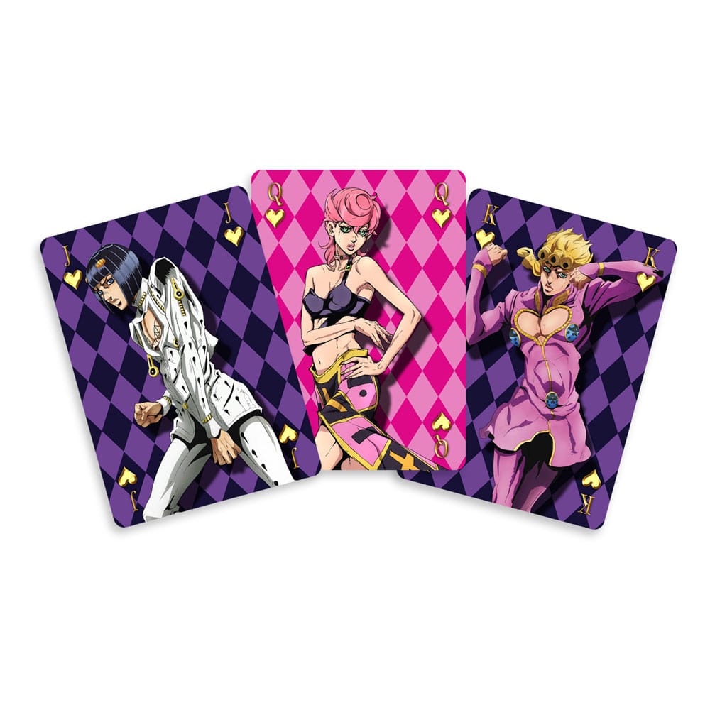 JoJo´s Bizarre Adventure Part 5 Golden Wind Spielkarten
