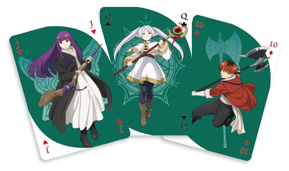 Frieren Beyond Journey's End Crunchyroll Spielkarten
