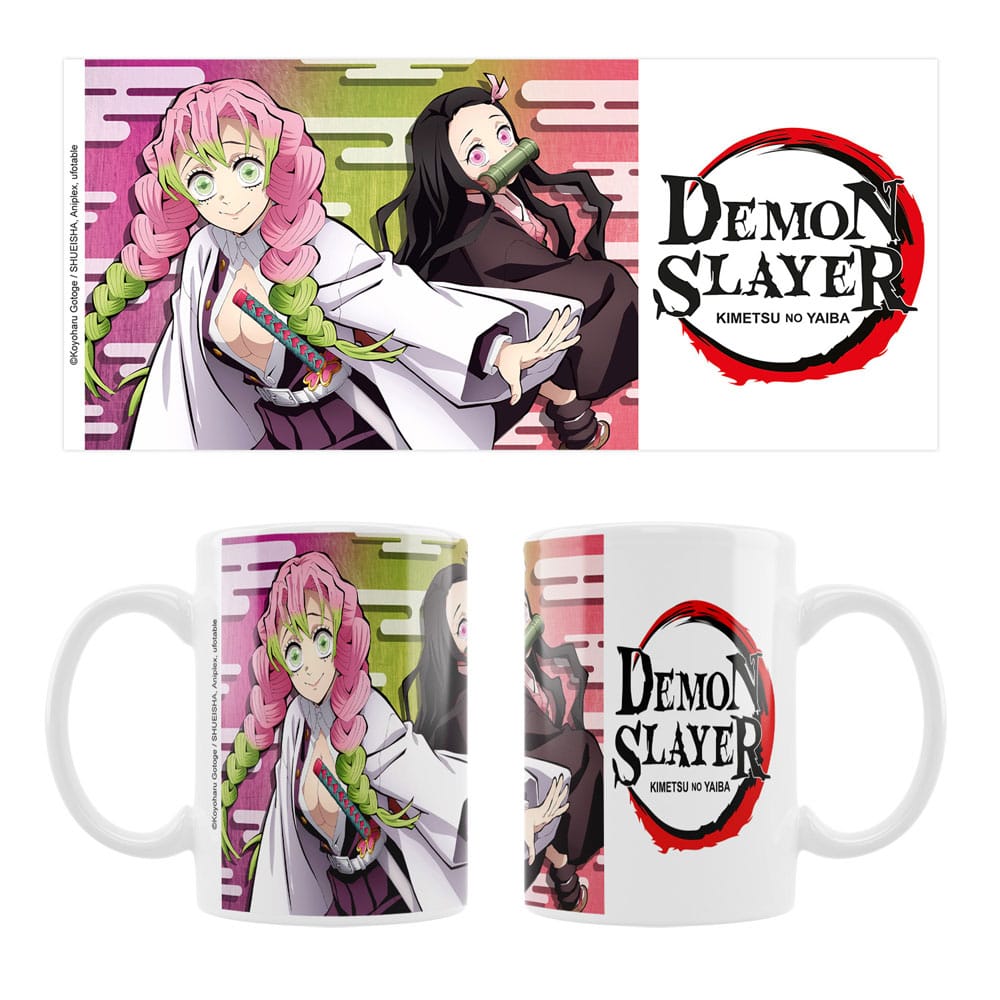 Demon Slayer Mitsuri & Nezuko Keramiktasse