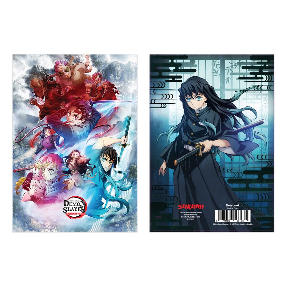 Demon Slayer Kimetsu no Yaiba Notizbuch