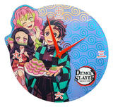 Demon Slayer Kimetsu no Yaiba Holographic Wanduhr