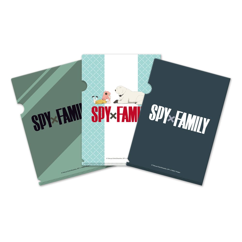 Spy x Family Season 3 3er-Set Klarsichthüllen