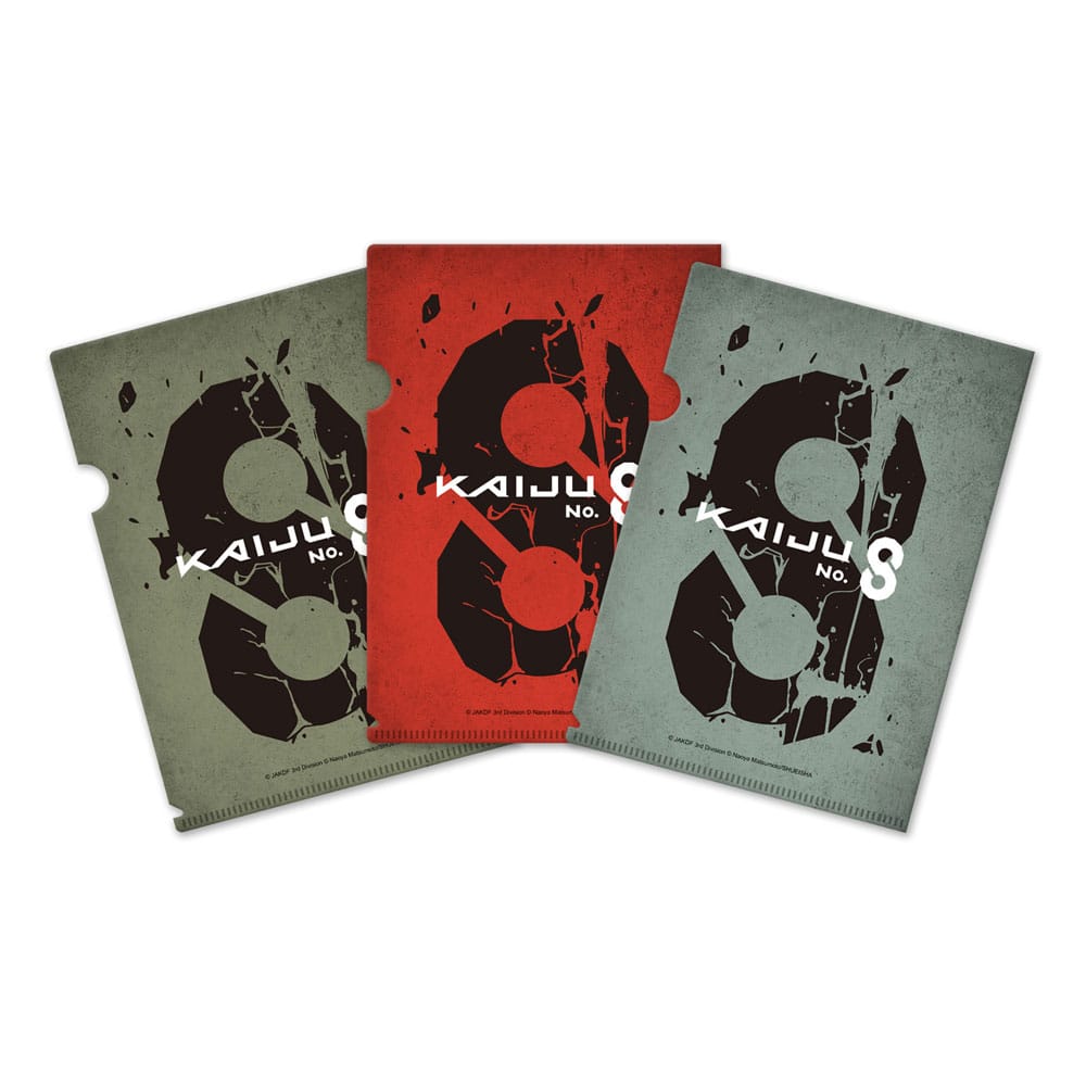 Kaiju No. 8 Season 2 Klarsichthüllen 3er-Set