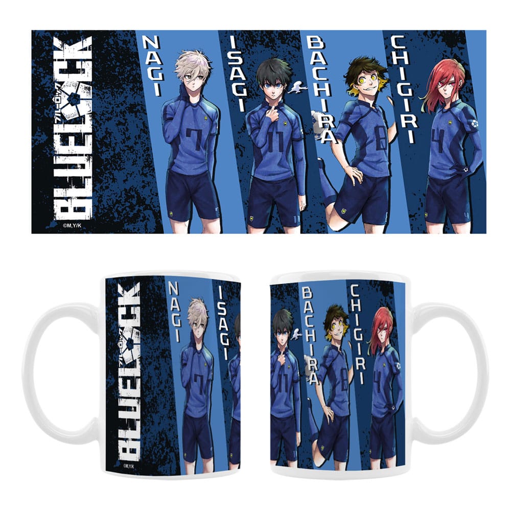 Blue Lock Nagi, Isagi, Bachira & Chigiri Keramiktasse