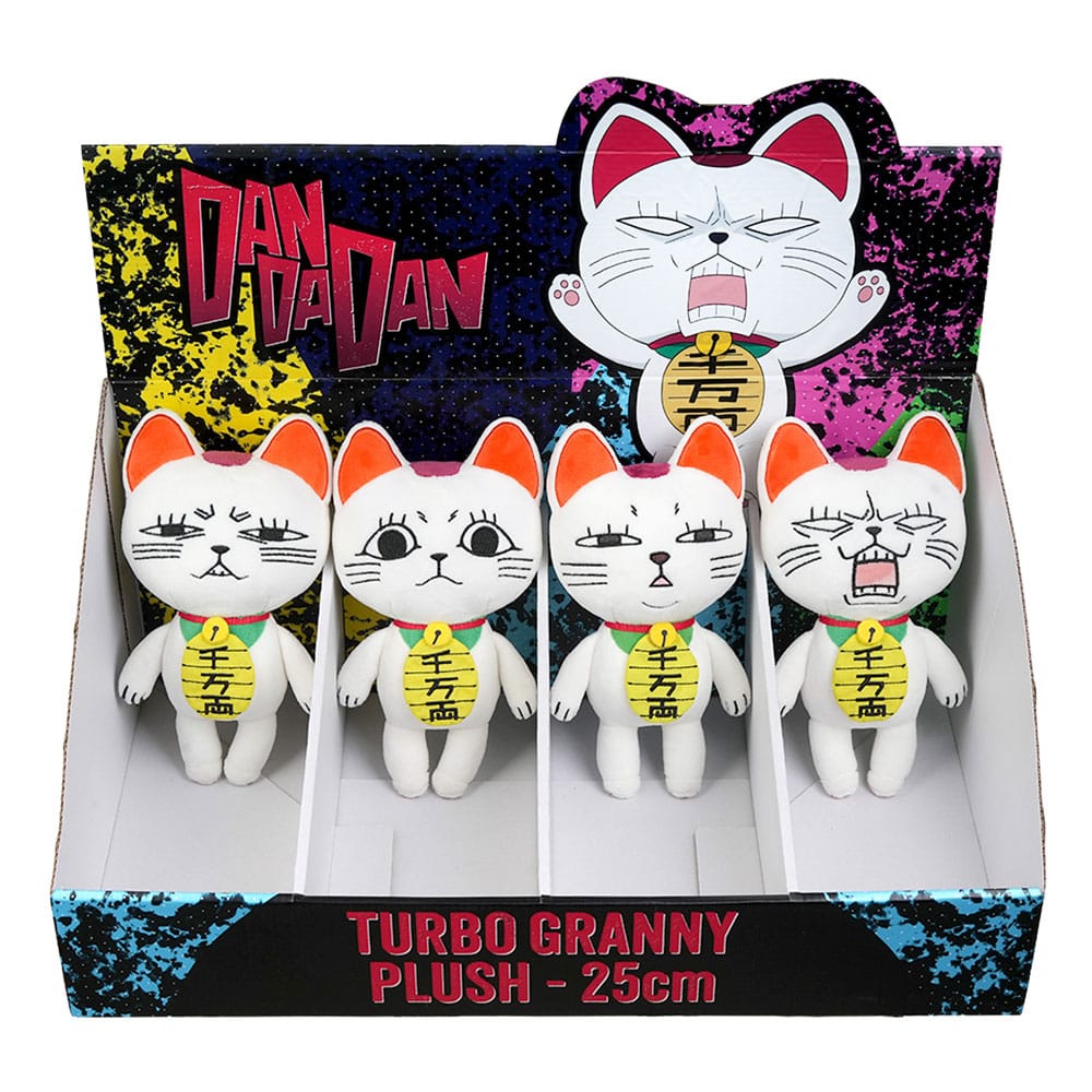 Dandadan Turbo Granny Plüschfiguren Display (12)