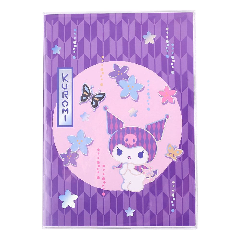 Sanrio Kuromi Japanese Holographic Checkered Notizbuch