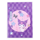 Sanrio Kuromi Japanese Holographic Checkered Notizbuch