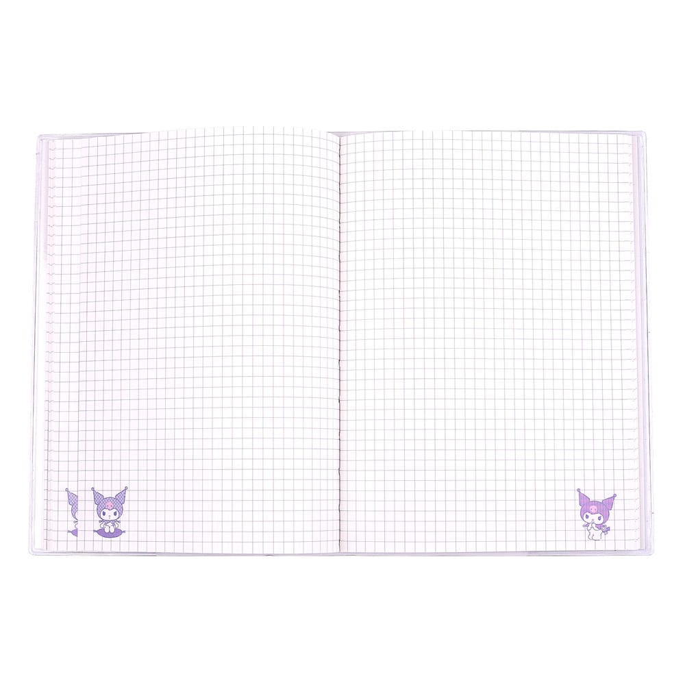 Sanrio Kuromi Japanese Holographic Checkered Notizbuch